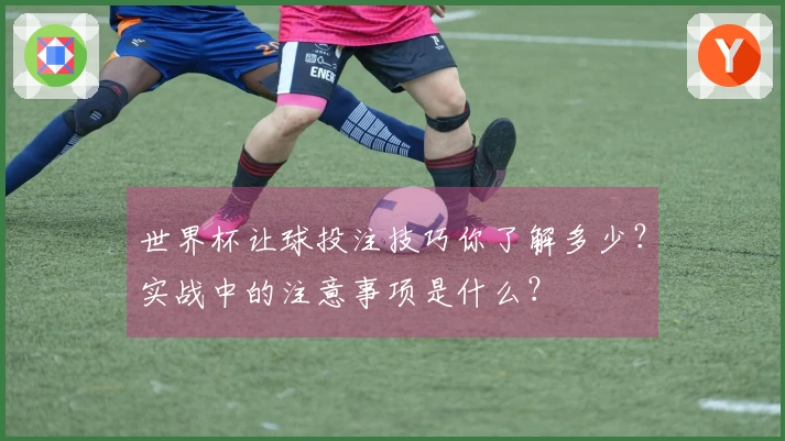 世界杯让球投注技巧你了解多少？实战中的注意事项是什么？